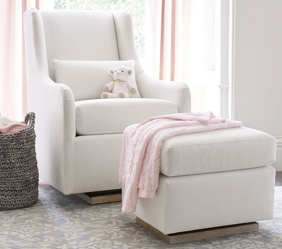 Merced Glider and Ottoman Pottery Barn Kids Australia